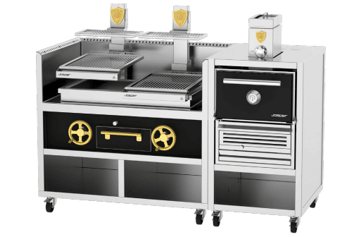 Combo Horno Brasa y Parrilla Vasca Josper CVJ-50-2-1-PRO-S