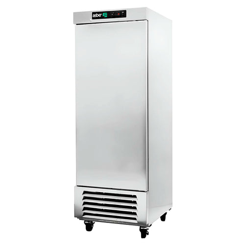 Congelador Vertical 1 Puerta Solida  ASBER ARF-17-HC 17 PIES  Acero Inoxidable