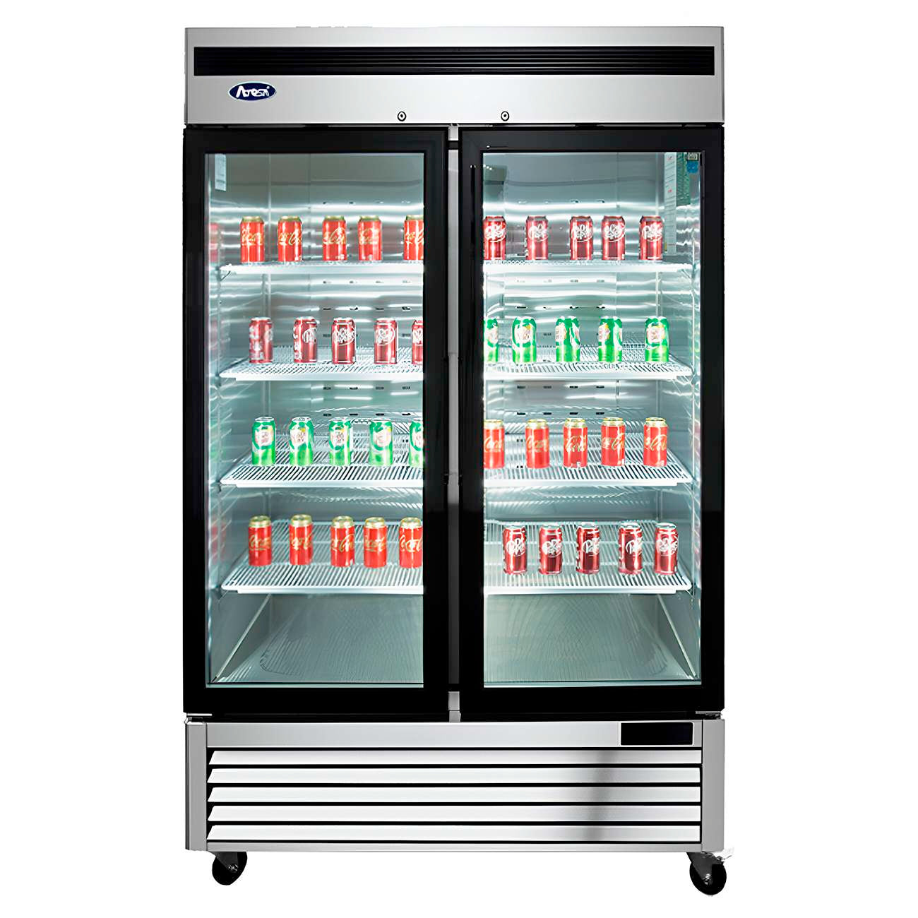 Congelador-Industrial-Vertical-2-Puertas-de-Cristal-43-Pies-ATOSA-MCF8703ES