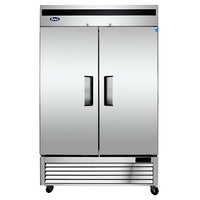 CONGELADOR ACERO INOX 2 PUERTAS SÓLIDAS ATOSA MBF8503GR