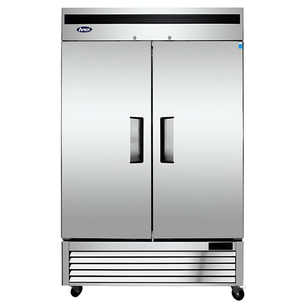 CONGELADOR ACERO INOX 2 PUERTAS SÓLIDAS ATOSA MBF8503GR
