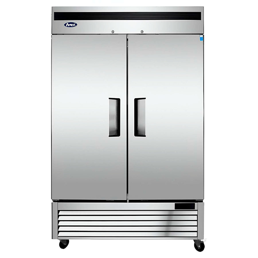 CONGELADOR ACERO INOX 2 PUERTAS SÓLIDAS ATOSA MBF8503GR