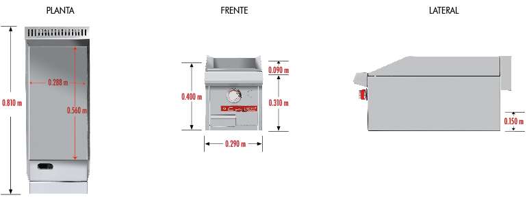 Coriat-CV-1-de-Mesa-Master-Plancha-con-1-Quemador-Gas-Gris-4