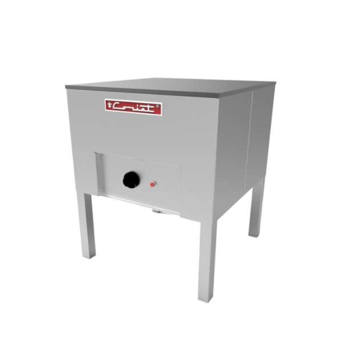 Estufón con 2 Resistencias Eléctrico CORIAT EC-1-E MÁSTER de piso Acero Inoxidable