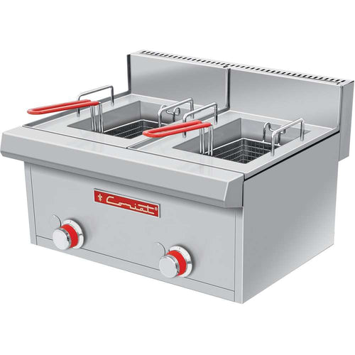 Freidora Doble de Mesa a Gas 3L CORIAT FC-10-D DE MESA PETIT PREMIUM 20010311