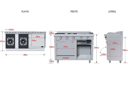Coriat-Minichef-de-Piso-Petit-Estufa-Con-Horno-Plancha-Gratinador-2-Quemadores-Gas-Gris-7-1