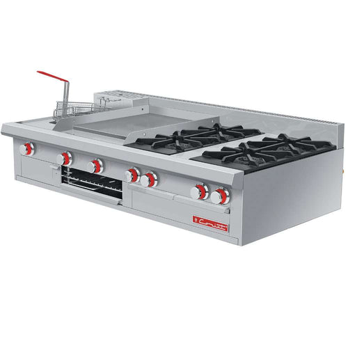 Estufa Múltiple a Gas CORIAT MULTICHEF DE MESA MASTER PREMIUM 18010311