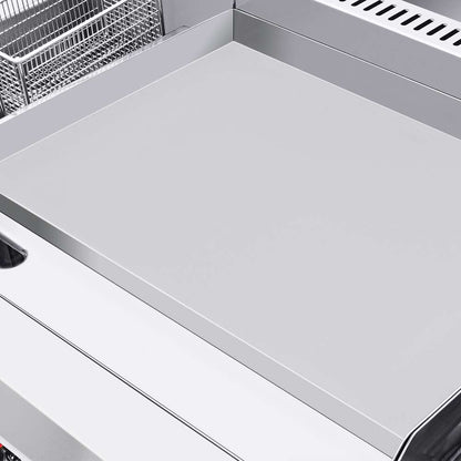 Coriat-Multiple-de-Piso-Turbo-Petit-Estufa-Con-Horno-Plancha-Gratinador-Freidora-6.5-Litros-Asador-2-Quemadores-Gas-Gris-5