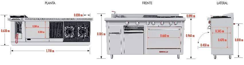Coriat-Multiple-de-Piso-Turbo-Petit-Estufa-Con-Horno-Plancha-Gratinador-Freidora-6.5-Litros-Asador-2-Quemadores-Gas-Gris-8