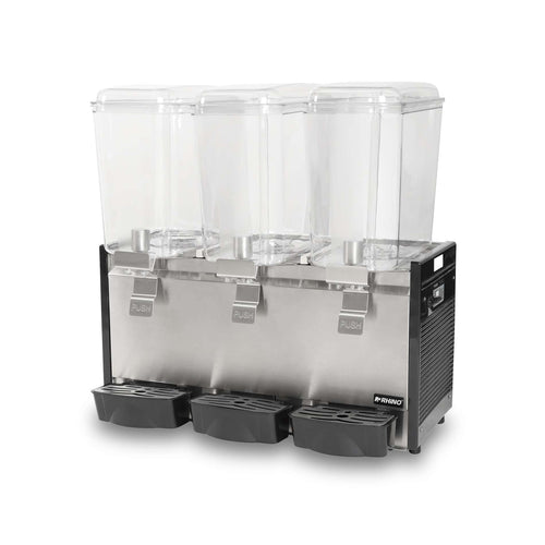 Dispensador de Bebidas Frías 3 Tanques RHINO DISBEF-3T