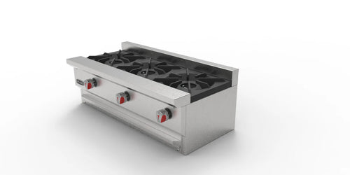 Parrilla Horizontal 3 Quemadores DRAGO CG-30 SLIM