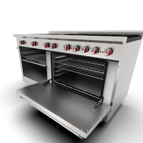 Estufa 6 Quemadores y plancha DRAGO CG-61PD