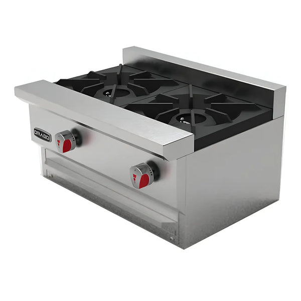 Parrilla Horizontal 2 Quemadores DRAGO CG-20 SLIM