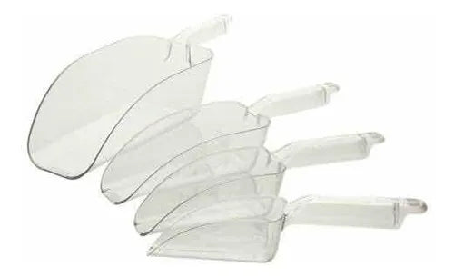 CUCHARON PLANO TRANSPARENTE POLICARBONATO 6 OZ PLSC006CL