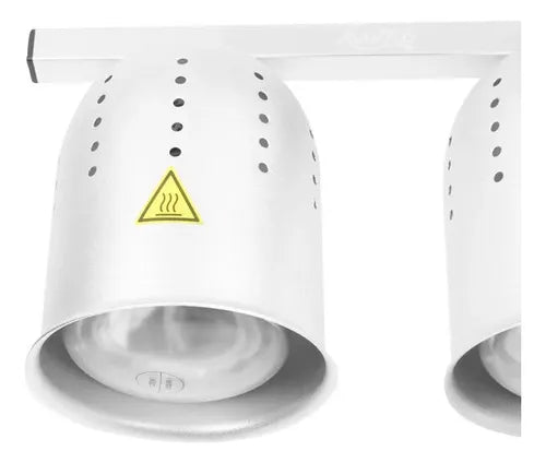 LAMPARA CALENTADOR DUAL ALUMINIO 23 PG SEJ92000