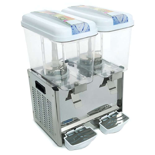 Enfriador Dispensador de Bebidas MIGSA LYP-2X18  2 Tanques Tipo Fuente 18 Litros