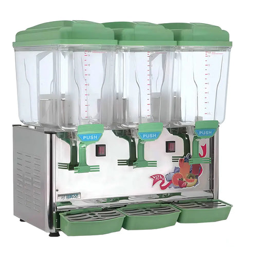 Enfriador Dispensador de Bebidas MIGSA LYJ-345 3 Tanques De 15 Litros 370W