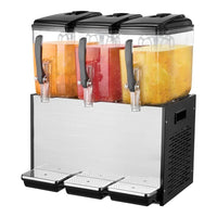 Dispensador de Bebidas Comercial 3 tanques 12L VEVOR