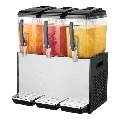 Dispensador de Bebidas Comercial 3 tanques 12L VEVOR