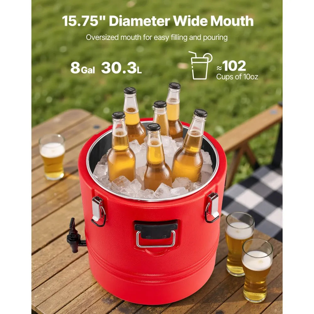 Dispensador de bebidas isotérmico 30L VEVOR YLHLQQYXKHS81CX2R001V0