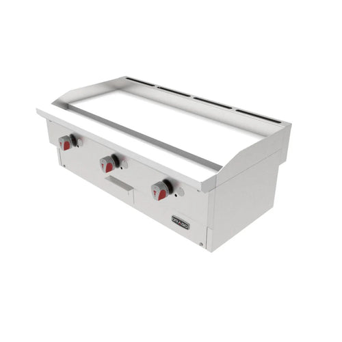 Plancha Horizontal 3 Quemadores DRAGO PG-3 SLIM