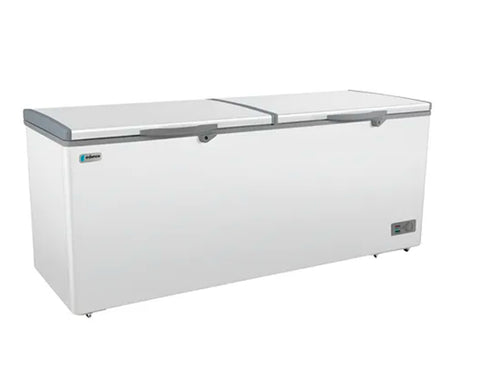 Congelador Horizontal 24 pies 2 tapas cofre EDENOX ECF-24-HC