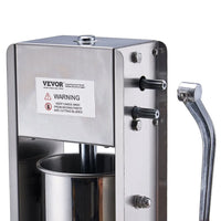 Embutidora Manual en Acero inox. 7L VEVOR 1A-SS715
