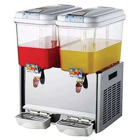 Enfriador Dispensador de Bebidas MIGSA LYP-2X18  2 Tanques Tipo Fuente 18 Litros