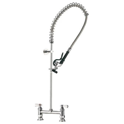 Llave de Prelavado a Piso con Fijación a Pared Edenox 98007-1