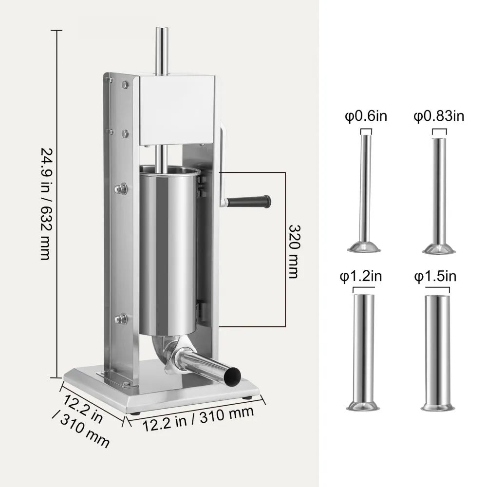 Embutidora Manual de Salchichas VEVOR  SDLSBXGGCJ5L2YBS3V0