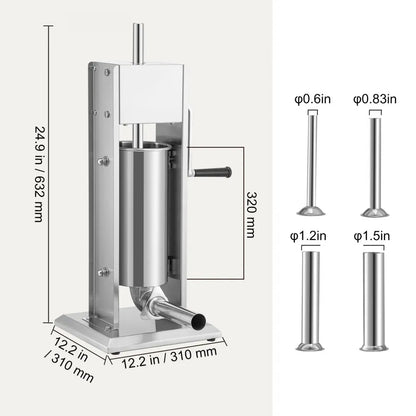 Embutidora Manual de Salchichas VEVOR  SDLSBXGGCJ5L2YBS3V0