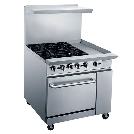 Estufa-Industrial-A-Gas-de-4-Quemadores-Plancha-y-Horno-Con-Respaldo-Migsa-DCR36-4QH