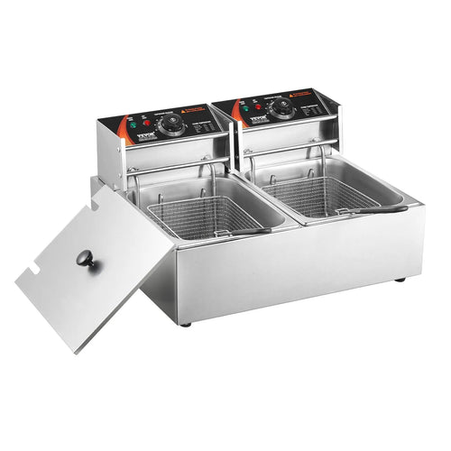 Freidora Eléctrica Comercial VEVOR SG24L5000W12LIEZIV1