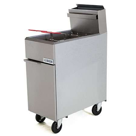 Freidora Industrial a Gas 3 Quemadores 18L MIGSA MGEF-3-MG