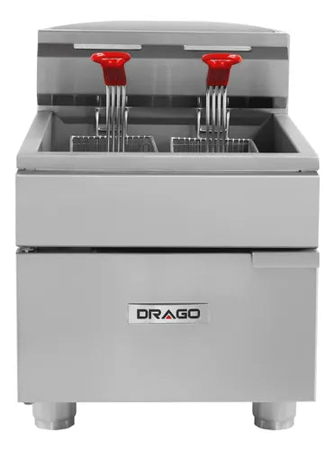 Freidora a Gas 8L DRAGO FG-8