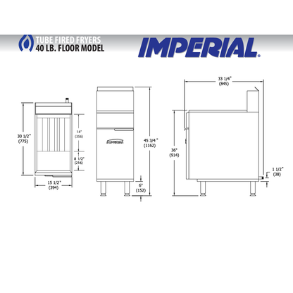 Freidora imperial ficha