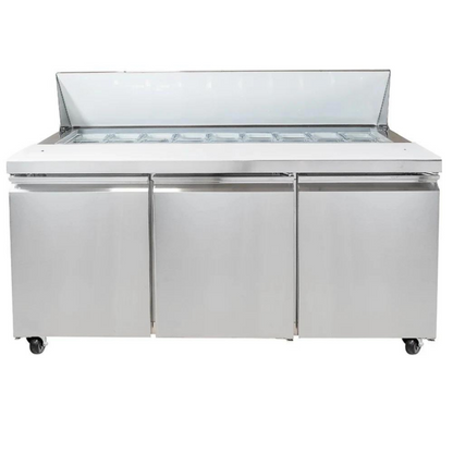 ICEHAUS_ME-3P-SS-01_MESA-FRIA-REFRIGERADA PARA PREPARACION DE ENSALADAS 3 PUERTAS ACERO INOXIDABLE WEBSTAURANT-MX-1