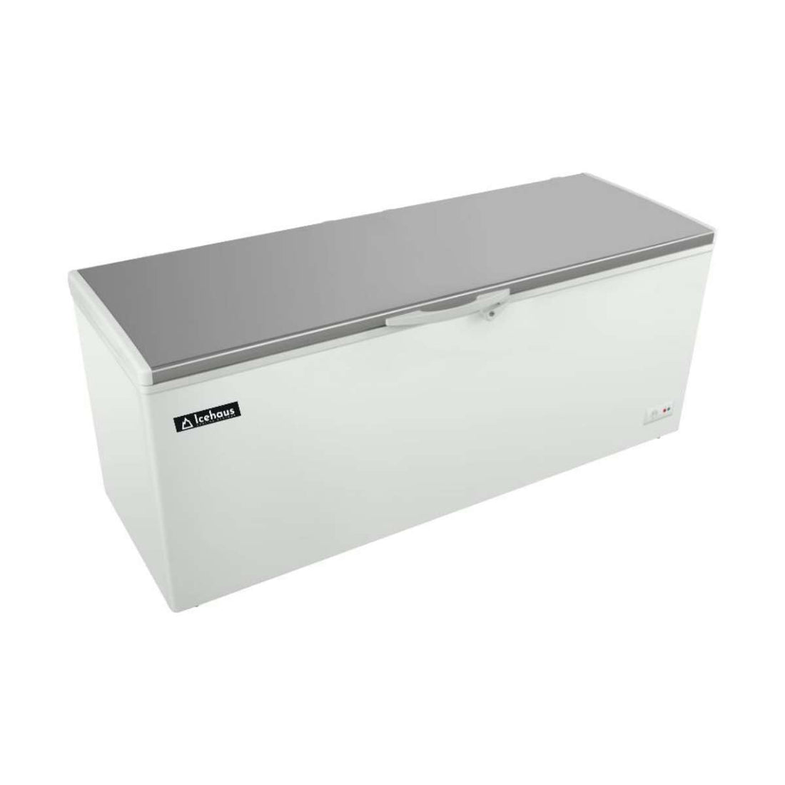 Icehaus-CTC-20-SS-Congelador-Horizontal-1-Tapa-De-Cofre-Acero-Inoxidable-20-Pies-Cubicos-193-Cm-WebstaurantMx