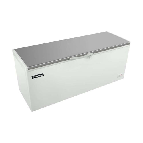 Congelador Horizontal de Tapa Rígida Acero Inoxidable ICEHAUS CTC-20-SS  20 Pies Cúbicos.