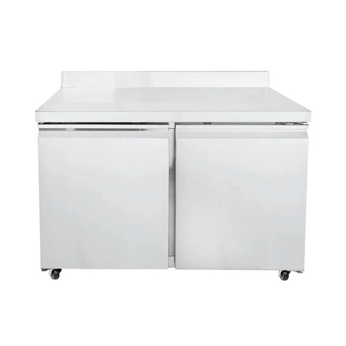 Mesa de Trabajo Refrigeración ICEHAUS MTR-2P-SS-02  2 Puertas