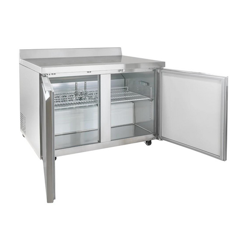 Mesa de Trabajo Congelación ICEHAUS MTC-2P-SS-02  2 Puertas