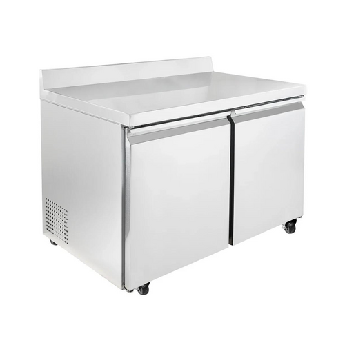 Mesa de Trabajo Congelación ICEHAUS MTC-2P-SS-02  2 Puertas