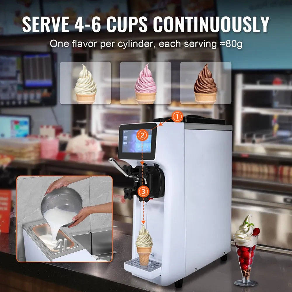 Máquina de Helados Comercial VEVOR BQL-9200ST