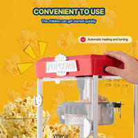Máquina de Palomitas 4oz roja VEVOR