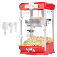 Máquina de Palomitas 4oz roja VEVOR