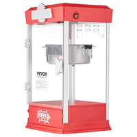 Máquina de Palomitas 4oz roja VEVOR