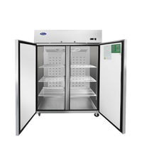 CONGELADOR  2 PUERTAS SÓLIDAS MONTAJE SUPERIOR ATOSA MBF8002GR