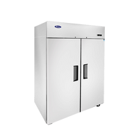 CONGELADOR  2 PUERTAS SÓLIDAS MONTAJE SUPERIOR ATOSA MBF8002GR