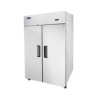 CONGELADOR  2 PUERTAS SÓLIDAS MONTAJE SUPERIOR ATOSA MBF8002GR