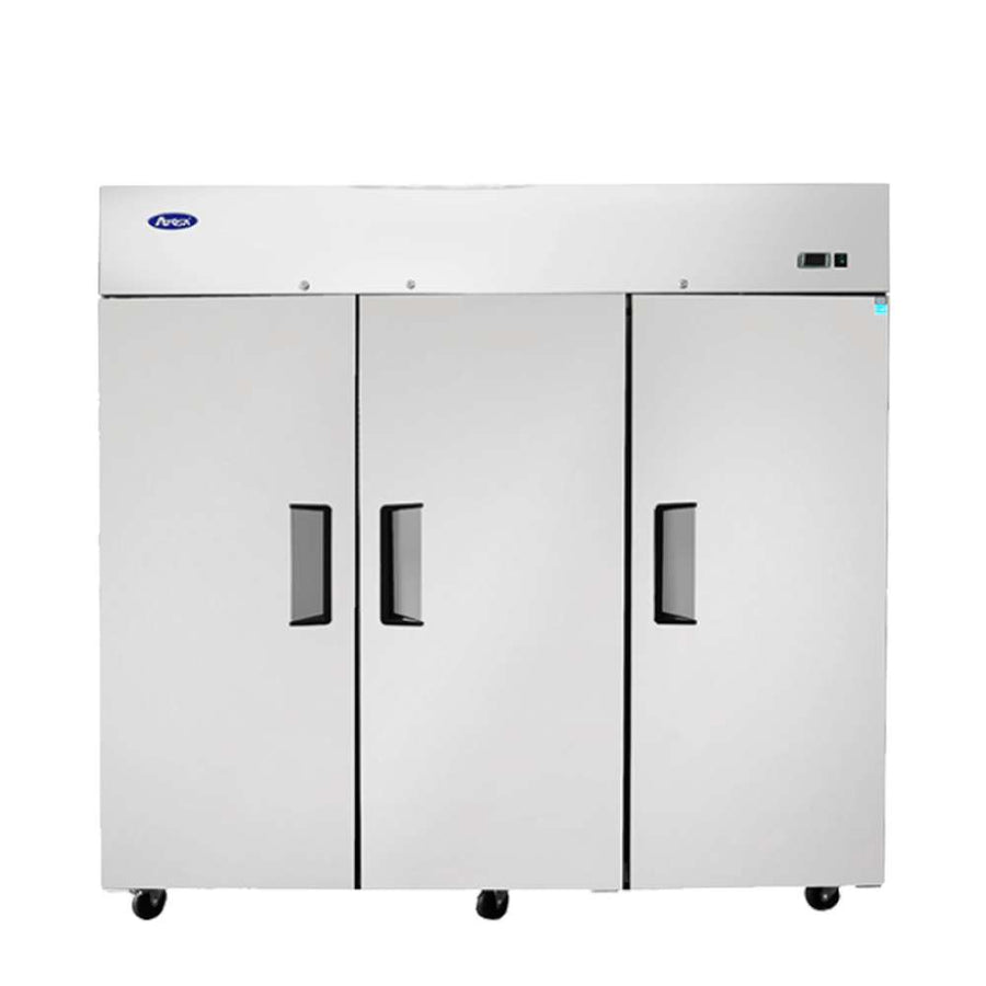 CONGELADOR 3 PUERTAS SÓLIDAS MONTAJE SUPERIOR ATOSA MBF8003GR